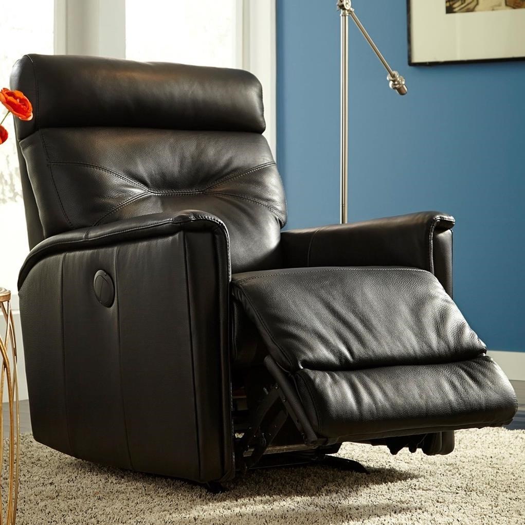 Palliser Denali Contemporary Swivel Rocker Recliner with Track